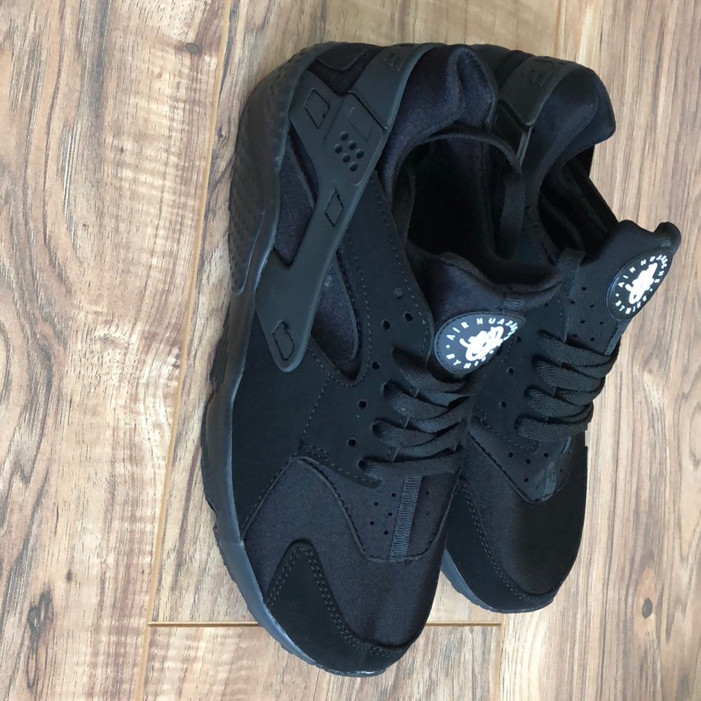 New Nike Air Huarache Triple Black Men,s  Shoes